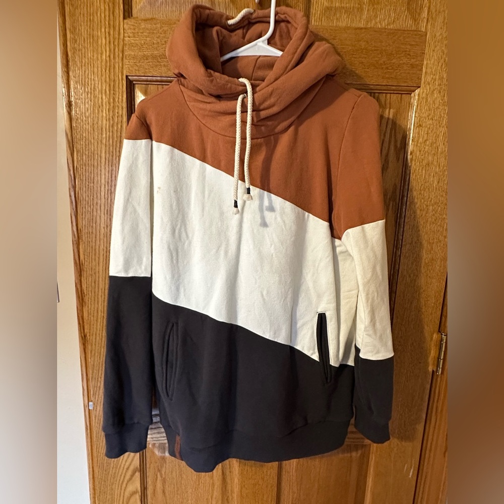 AMPERSAND AVE Tri-Tone Hoodie for Men